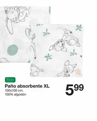 Zeeman Eco Paño Absorbente Xl oferta