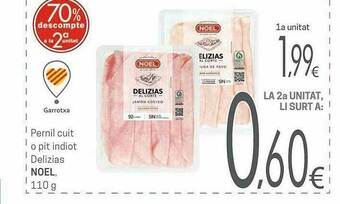 Valvi Supermercats Pernil Cuit O Pit Indiot Delizias Noel oferta