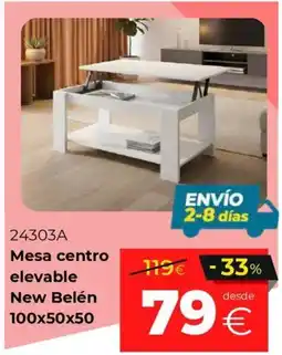 Ahorro Total New Belén mesa centro elevable oferta