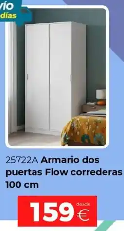 Ahorro Total Armario dos puertas Flow correderas oferta