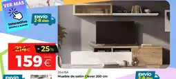 Ahorro Total Clever mueble de salón 200 cm oferta