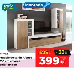 Ahorro Total Alonso mueble de salón oferta