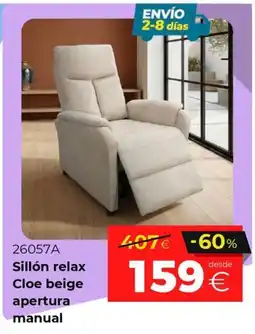 Ahorro Total Cloe beige oferta