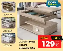Ahorro Total Mesa centro elevable 544 oferta