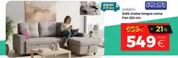 Ahorro Total Sofá chaise longue cama oferta