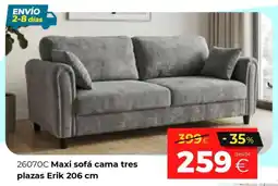 Ahorro Total Erik Maxi sofá cama tres plazas oferta