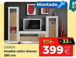 Ahorro Total Alonso mueble salón oferta