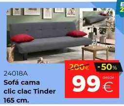 Ahorro Total Tinder sofá cama clic clac oferta