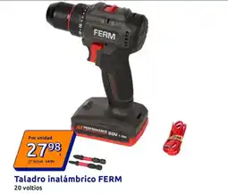 Action Ferm taladro inalámbrico 20 voltios oferta