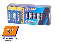 Action Pilas A-Force oferta