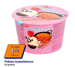 Action Nestlé fideos instantáneos oferta