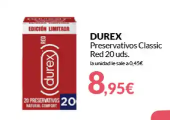 PrimaPrix Durex Preservativos Classic Red 20 uds. oferta