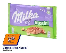 Action Milka Gofres Nussini oferta