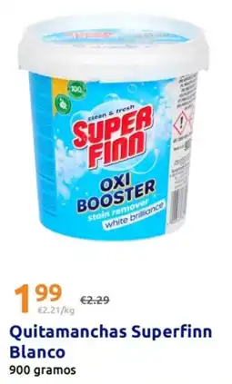 Action Quitamanchas Superfinn Blanco oferta