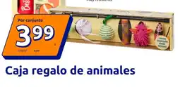 Action Caja regalo de animales oferta