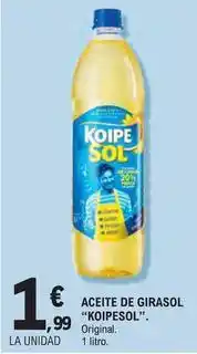 E.Leclerc Koipesol - aceite de girasol oferta