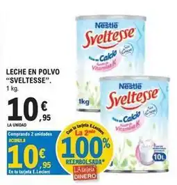 E.Leclerc Sveltesse - leche en polvo oferta