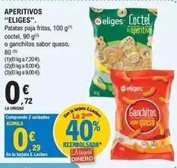 E.Leclerc Eliges - aperitivos oferta