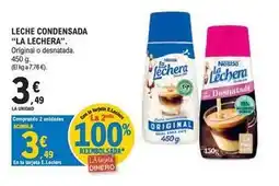 E.Leclerc La lechera - leche condensada oferta