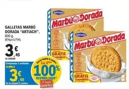 E.Leclerc Artiach - galletas marbu dorada oferta