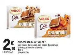 E.Leclerc Valor - chocolate duo oferta