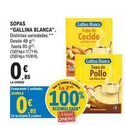 E.Leclerc Gallina blanca - sopas oferta