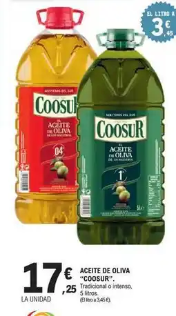 E.Leclerc Coosur - aceite de oliva oferta