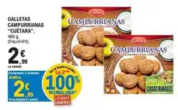 E.Leclerc Cuétara - galletas campurrianas oferta