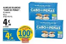 E.Leclerc Cabo de peñas - almejas blancas oferta