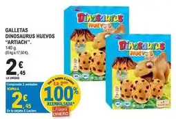 E.Leclerc Artiach - galletas dinosaurus huevos oferta