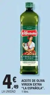 E.Leclerc La española - aceite de oliva virgen extra oferta