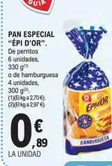 E.Leclerc Epidor - pan especial oferta