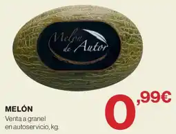 El Corte Inglés Melón de Autor oferta