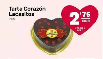 Tarta Corazón Lacasitos