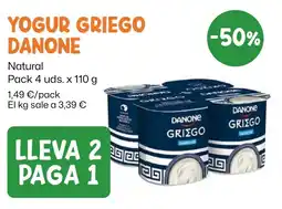 AhorraMas Danone yogur griego oferta