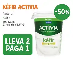 AhorraMas Activia kéfir oferta