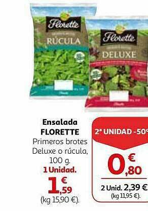 Alcampo Ensalada Florette oferta