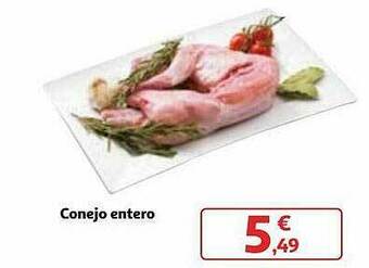 Alcampo Conejo Entero oferta