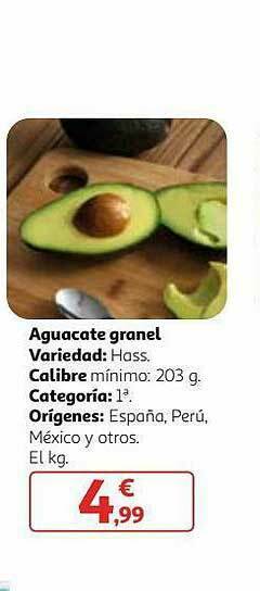 Alcampo Aguacate Granel oferta