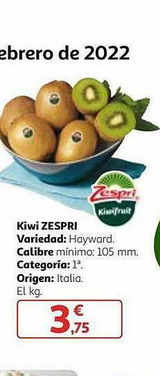 Alcampo Kiwi Zespri oferta