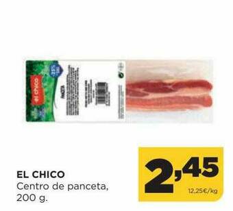 Alimerka El Chico Centro De Panceta oferta