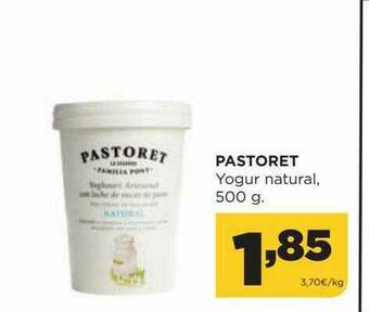 Alimerka Pastoret Yogur Natural oferta
