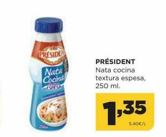 Alimerka Président Nata Cocina Textura Espesa oferta