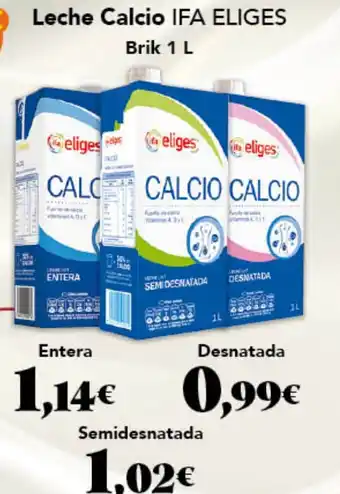 Leche Calcio IFA ELIGES
