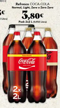 Gadis Coca-Cola Refresco Normal, Light, Zero o Zero Zero oferta