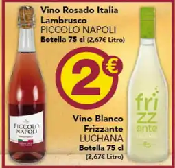 Gadis Piccolo Napoli Vino Rosado Italia Lambrusco oferta