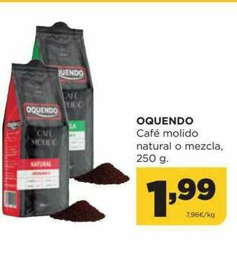 Alimerka Oquendo Café Molido Natural O Mezcla oferta