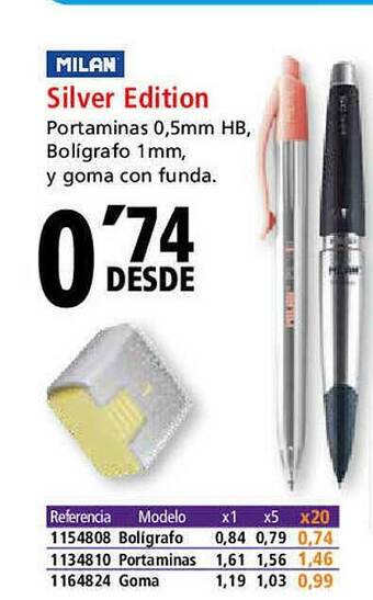 Folder Milan Silver Edition oferta