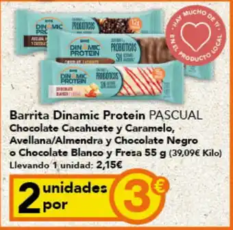 Barrita Dinamic Protein PASCUAL