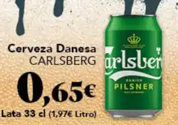 Gadis Carlsberg cerveza danesa oferta